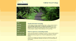 Desktop Screenshot of claudiamcgrathcounseling.com
